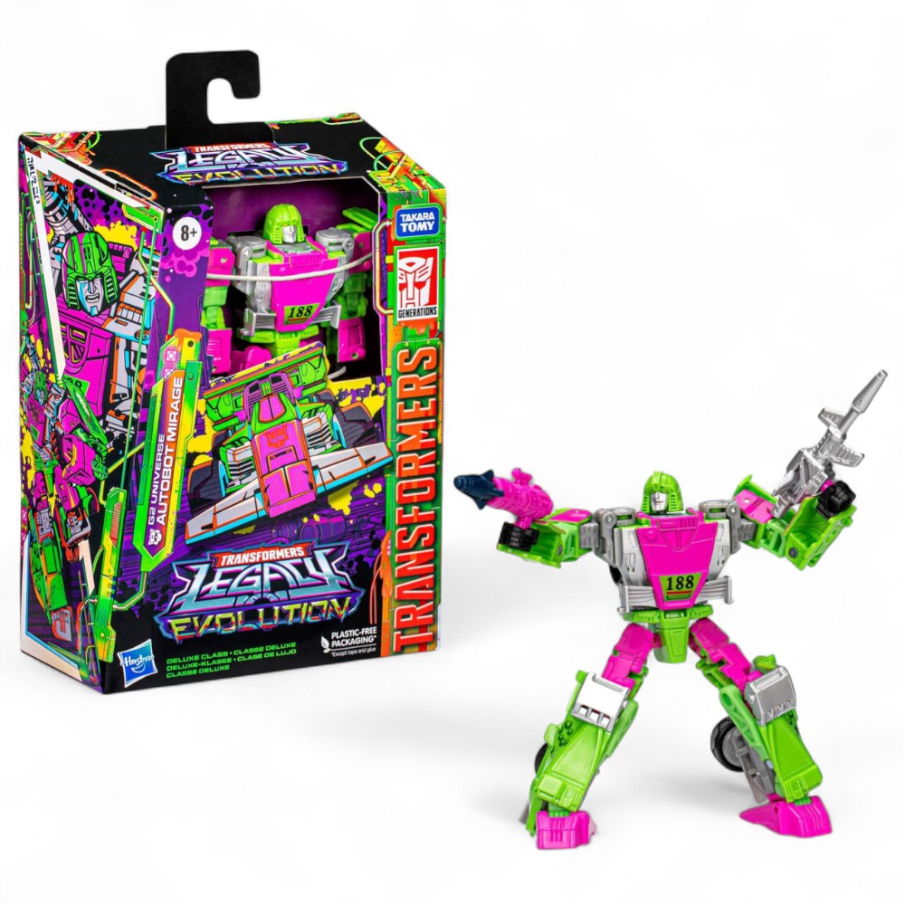 Transformers Legacy G2 Deluxe Series Mirage Evolution Toxitron G2