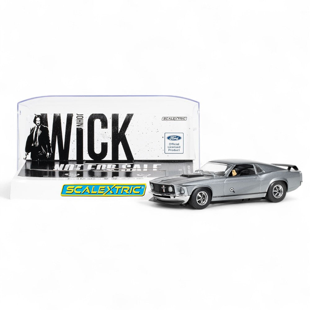 John Wick - Ford Mustang BOSS 429 Slot Car 1/32