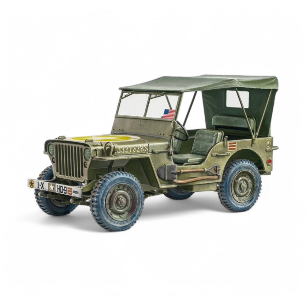 Willys Jeep MB 80th Anniversary Model Kit 1/24