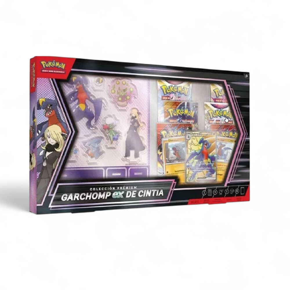 Pokemon TCG: Cynthia’s Garchomp ex Colección Premium Español