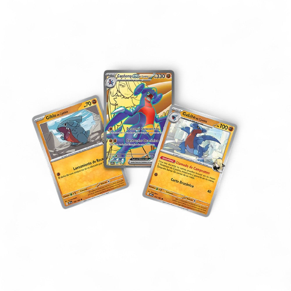 Pokemon TCG: Cynthia’s Garchomp ex Colección Premium Español