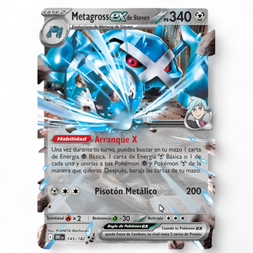 Pokemon TCG: Baraja Combate de Rivales - Steven Español