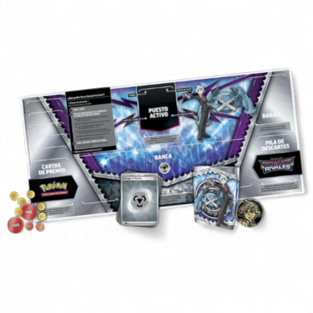 Pokemon TCG: Baraja Combate de Rivales - Steven Español