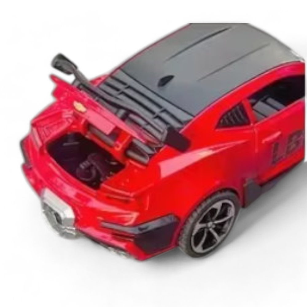 Chevrolet Camaro Turbo Rojo Luces y Sonido 1/24