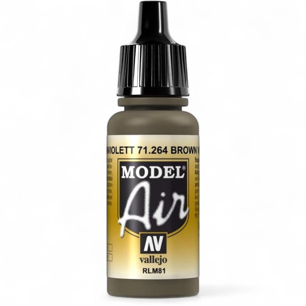 Vallejo Model Air Brown Violet - Marrón Violeta 71264