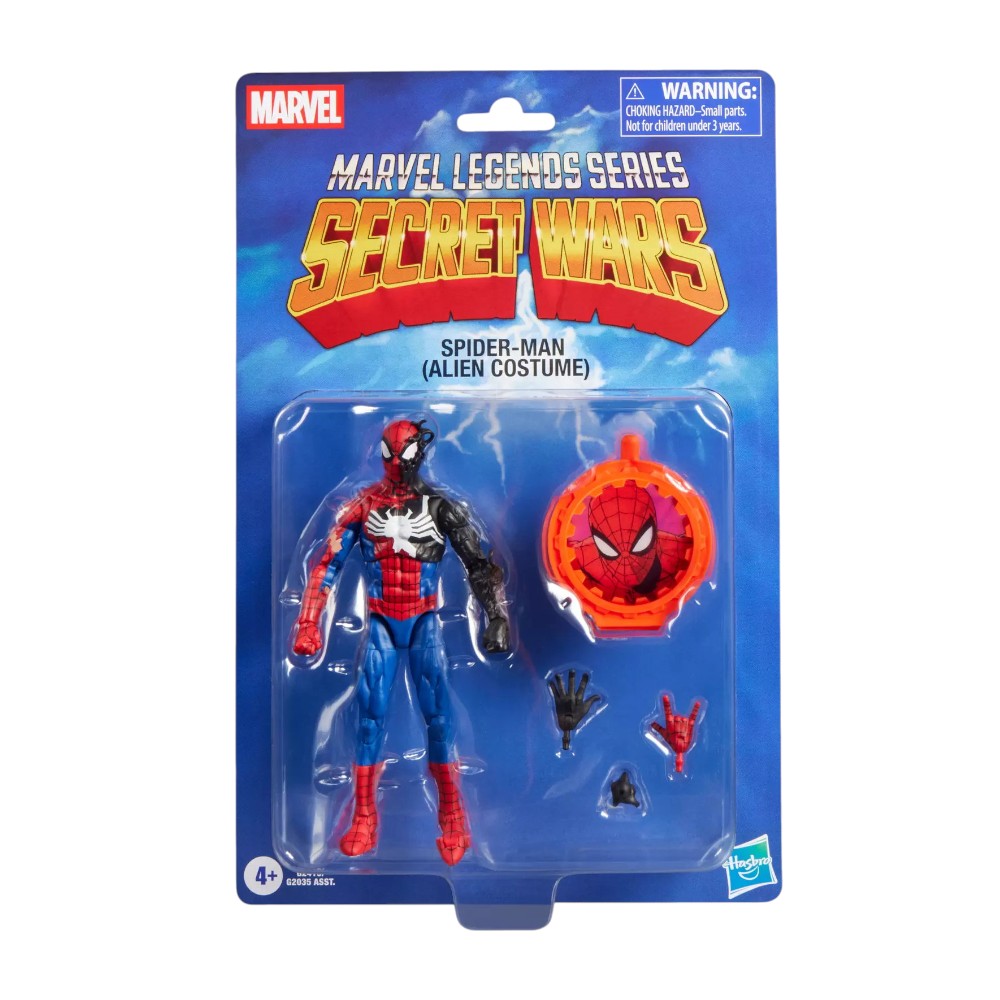 Marvel Legends Series Secret Wars Spider-Man (Alien Costume)