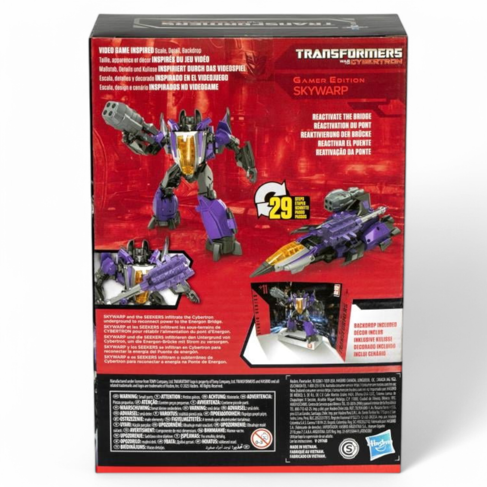 Transformers Studio Series Voyager Class Transformers: War for Cybertron Skywarp