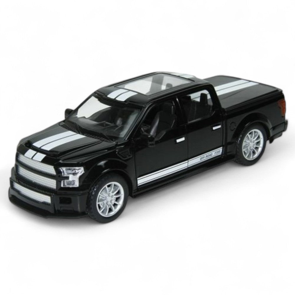 Camioneta Shelby Off Road F-300 Negro Luces y Sonido 1/22