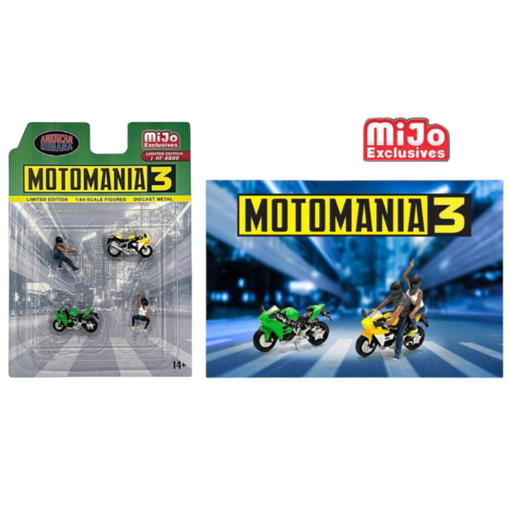 Set Diorama - Motomania 3 Limited Edition 1/64