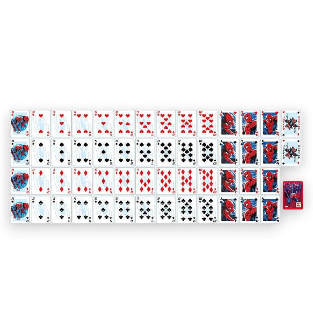 Naipes en Caja Metálica Star – Marvel: Spiderman 2 Mazos