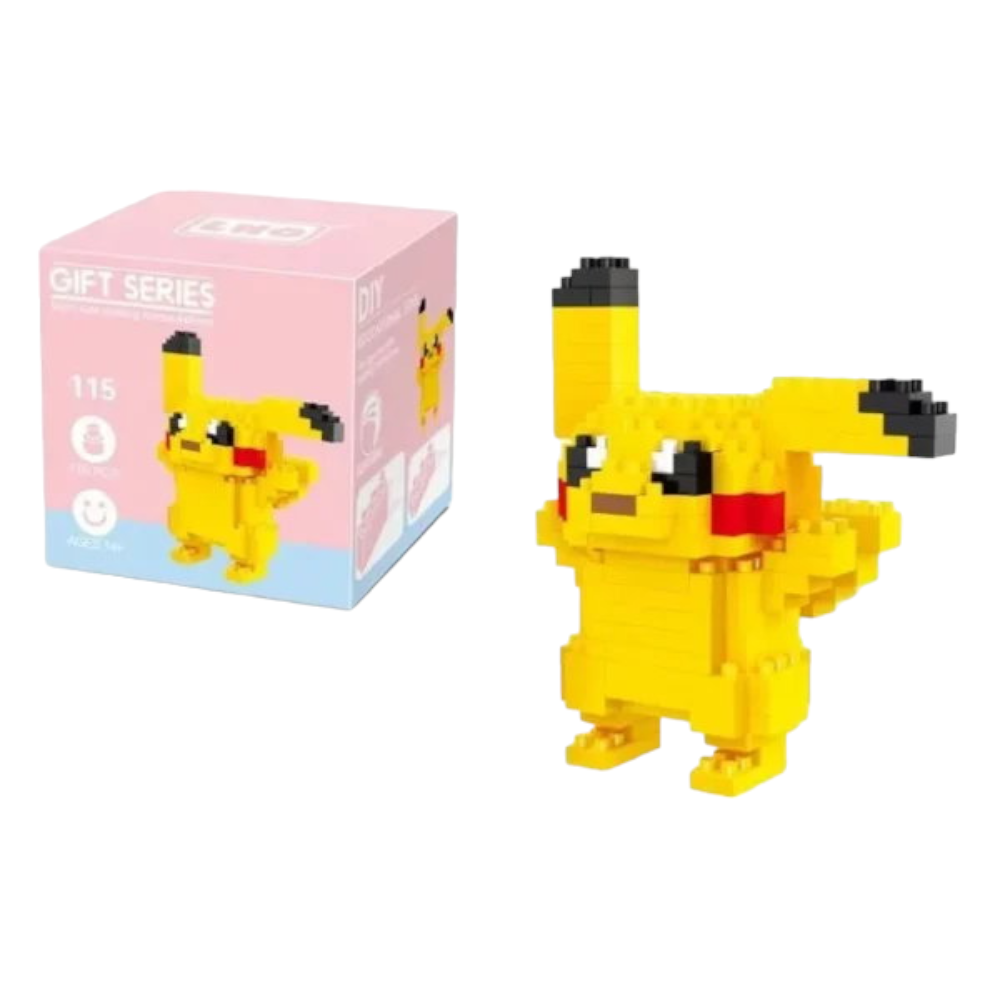 Bloques de Construcción Pokémon Pikachu 170 Piezas