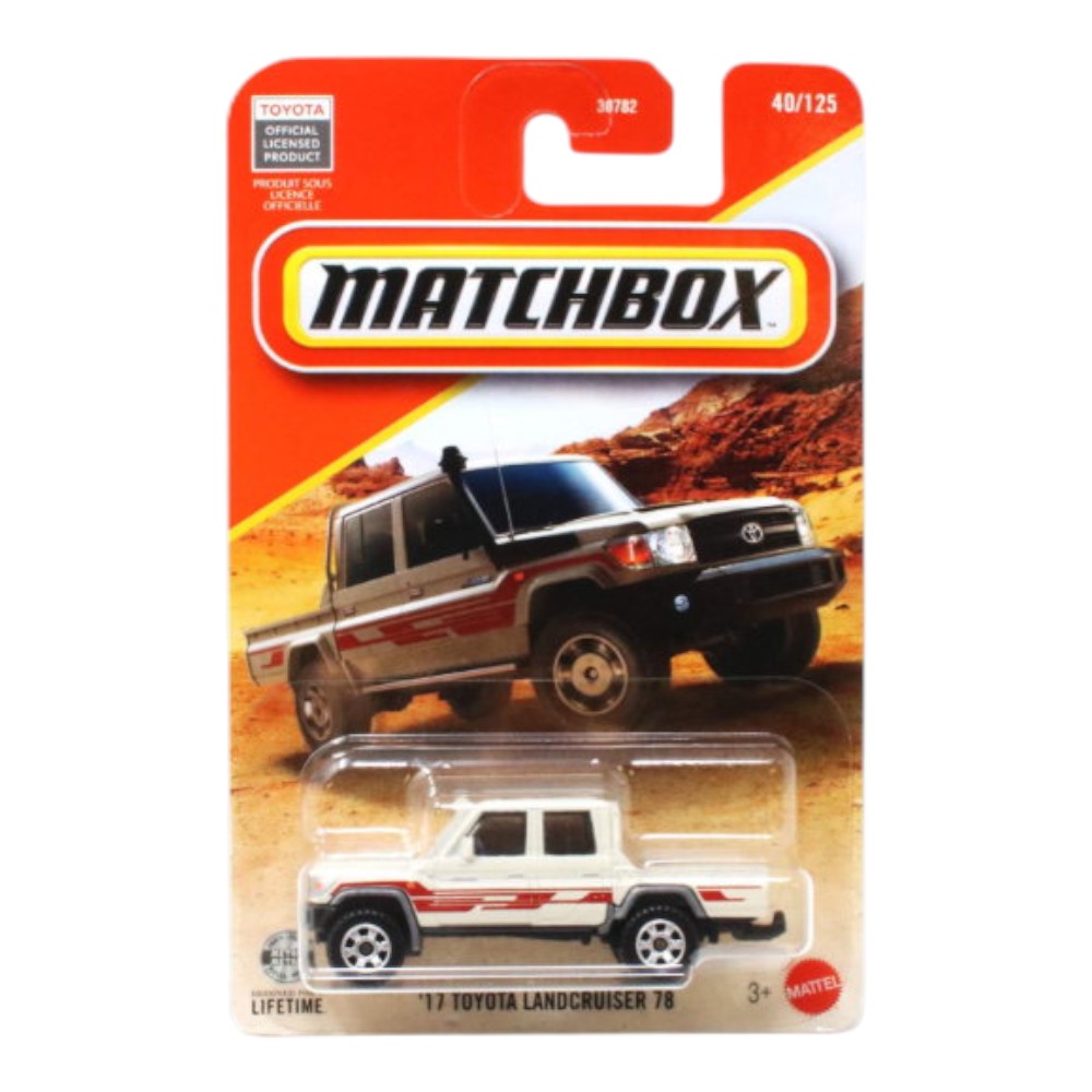 Matchbox 2017 Toyota Land Cruiser 78 1/64