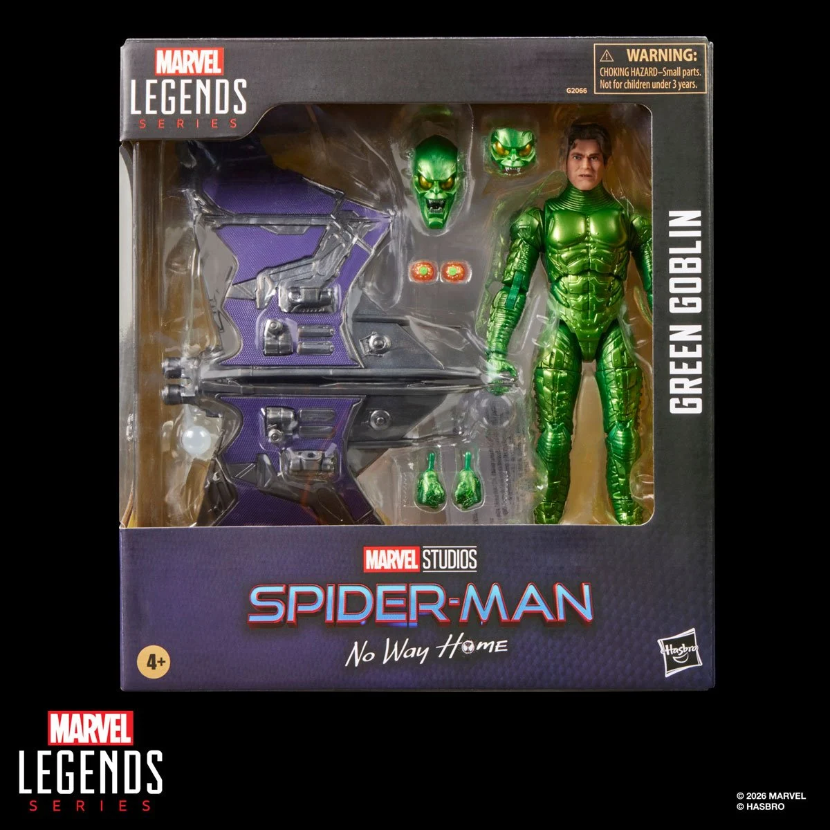 Marvel Legends Spider-Man: No Way Home Green Goblin & Glider Set