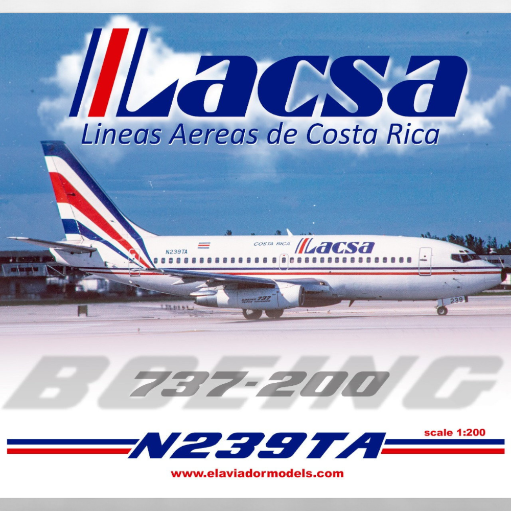 Boeing 737-200 Lacsa Costa Rica 1/200