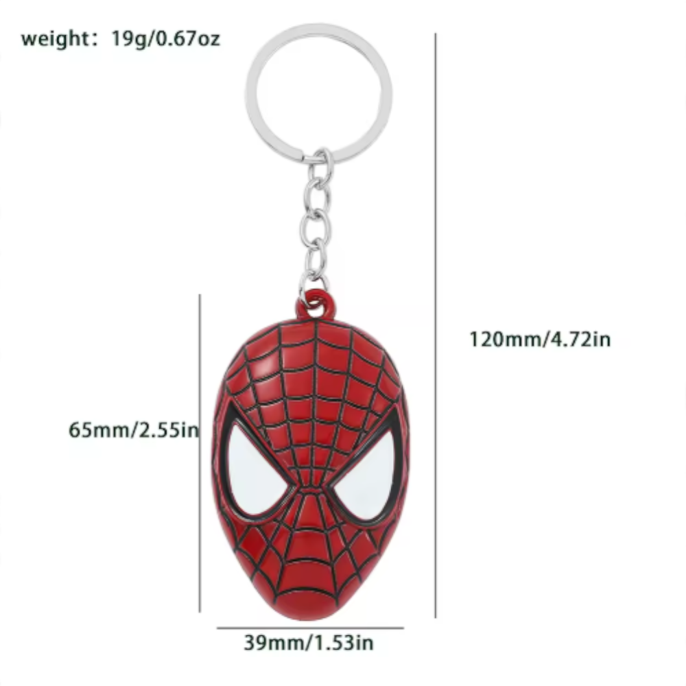 Marvel Spider-Man Mask Llavero