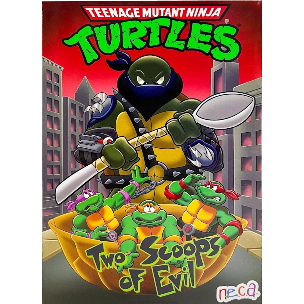 TMNT Cartoon - Dark Leonardo Two Scoops of Evil
