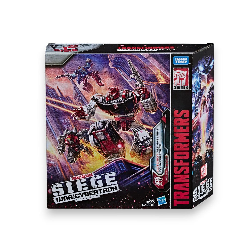 Transformers War for Cybertron Deluxe Autobot Alphastrike Counterforce 3-Pack