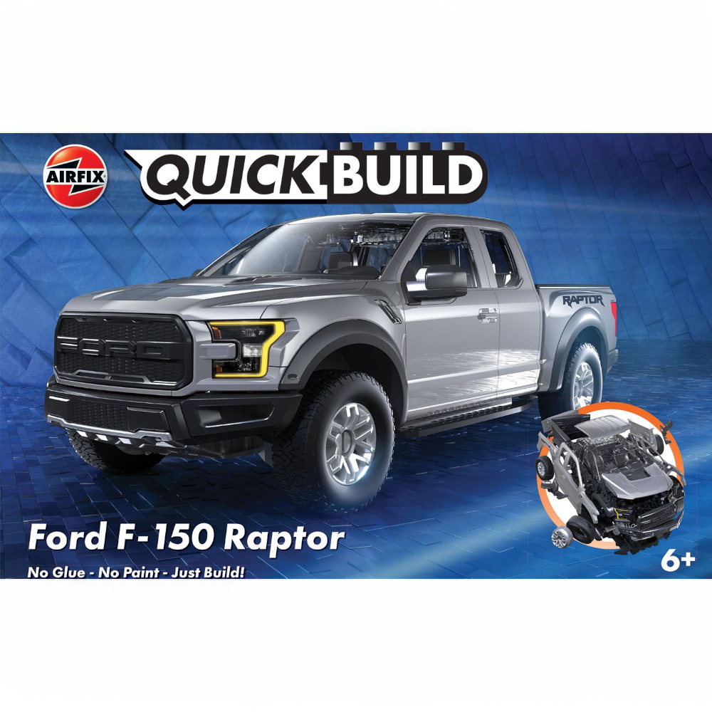 Quickbuild Ford F-150 Raptor Gris