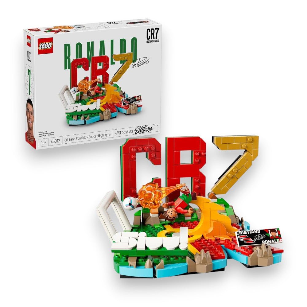 Lego Editions 43012 Cristiano Ronaldo Fenómenos Del Fútbol (490 piezas)