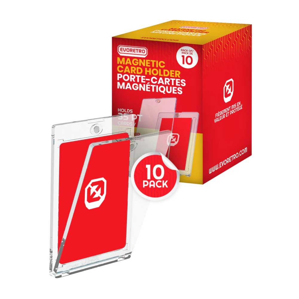 Magnetic Card Holder Pack x10