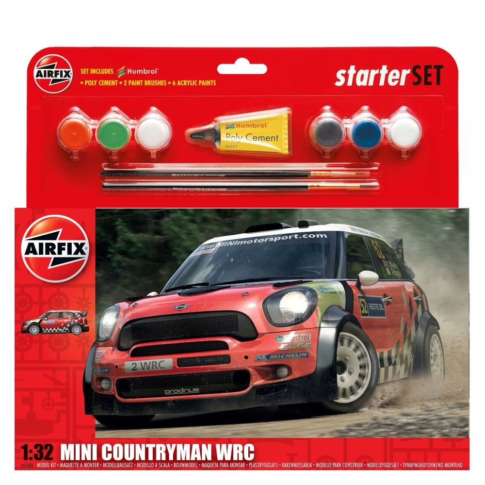 Mini Countryman WRC Model Kit 1/32