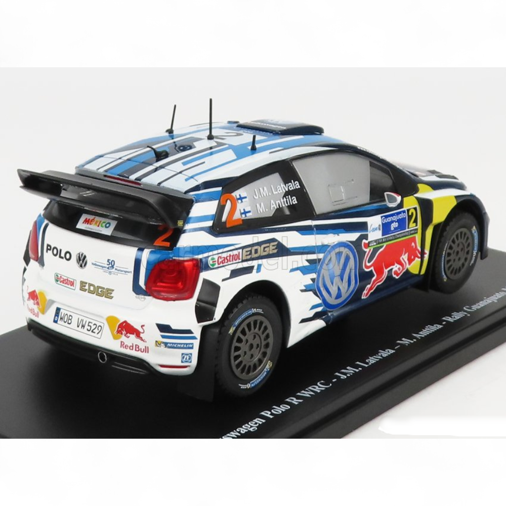 Volkswagen Polo R WRC Team #2 Rally México 2016 J.M. Latvala - M. Antilla 1/24
