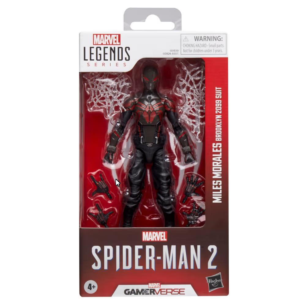 Marvel Legends Series Gamerverse Spider-Man Miles Morales Brooklyn 2099 Suit