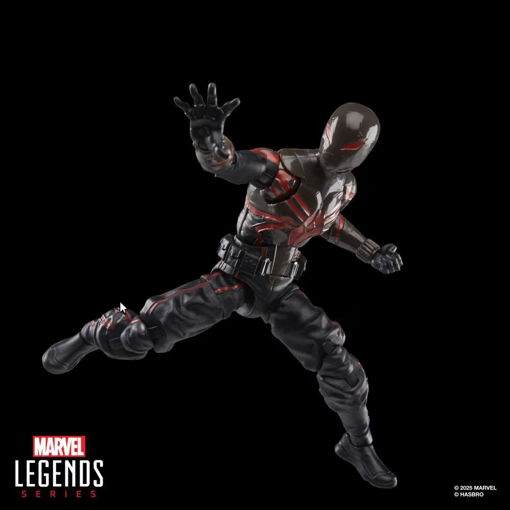 Marvel Legends Series Gamerverse Spider-Man Miles Morales Brooklyn 2099 Suit