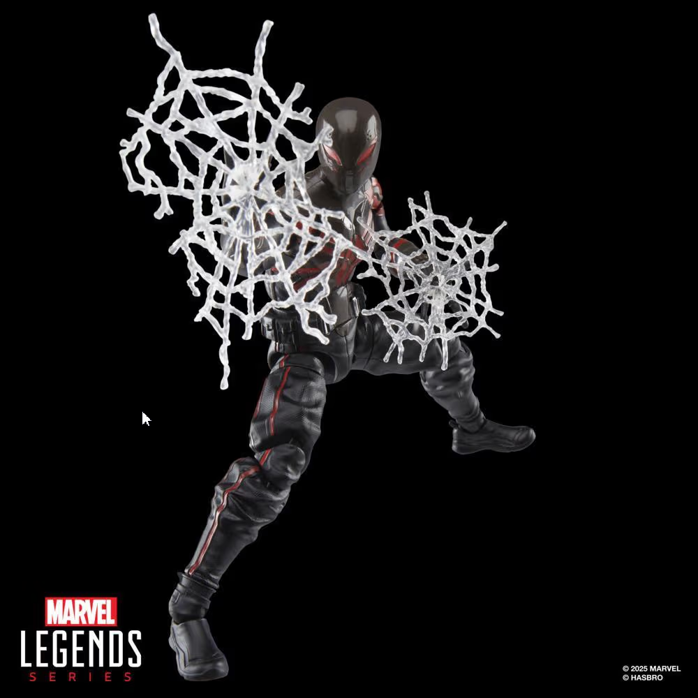 Marvel Legends Series Gamerverse Spider-Man Miles Morales Brooklyn 2099 Suit