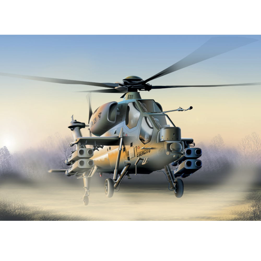 Agusta Westland A 129 Mangusta Model Kit 1/72