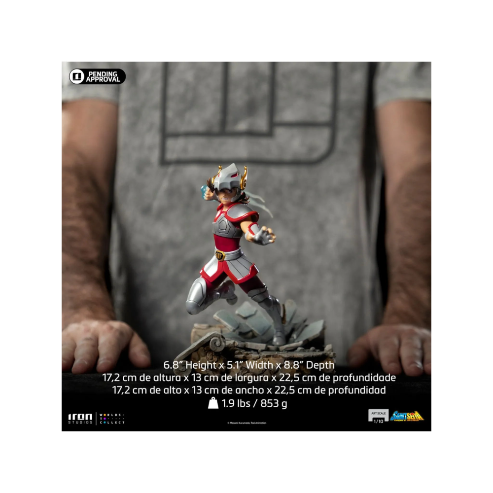 Saint Seiya Pegasus Seiya Art Scale Limited Edition 1/10