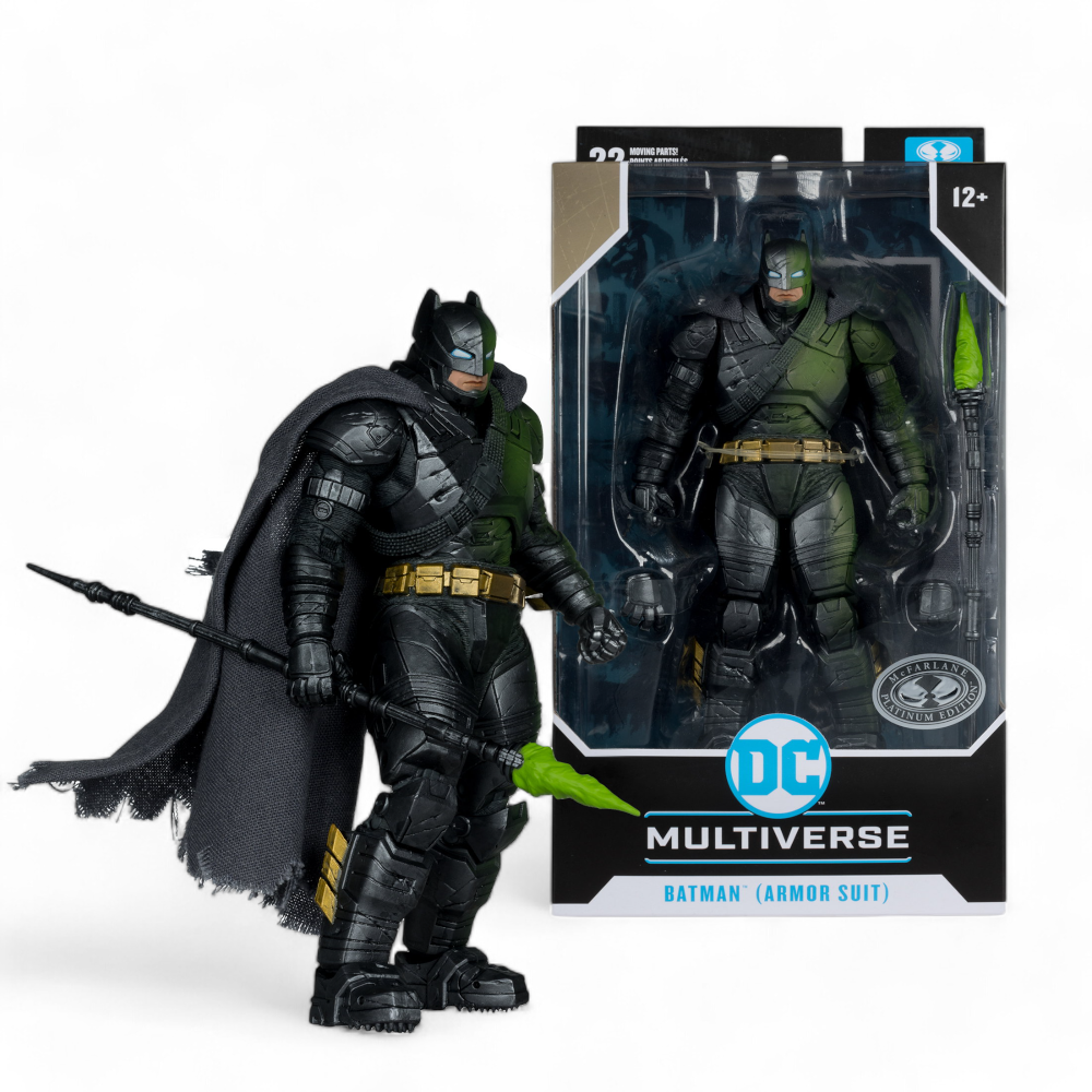DC Multiverse Batman v Superman: Dawn of Justice - Batman Armored Suit Platinum Version