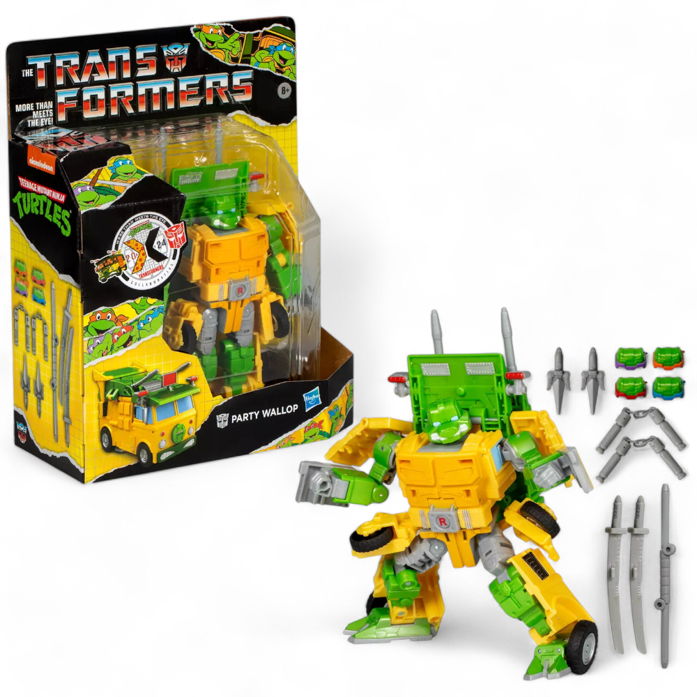 Transformers x TMNT - Party Wallop 40th Anniversary