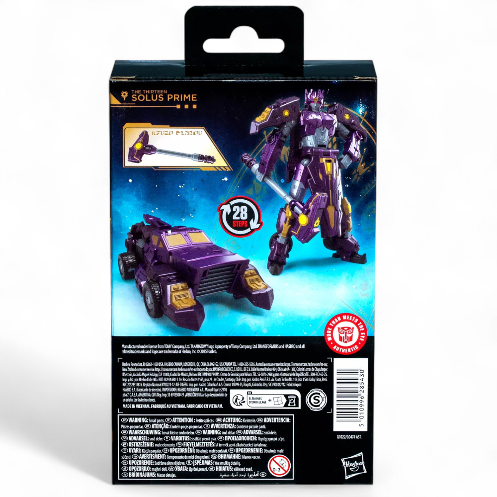 Transformers Age of the Primes Deluxe Class The Thirteen Solus Prime