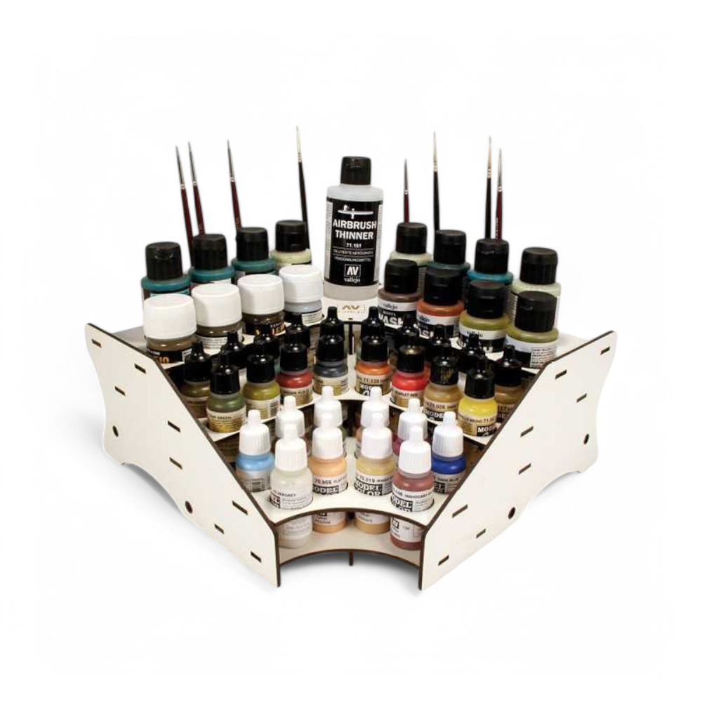 Organizador de Pinturas: Esquinero