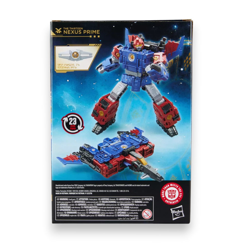 Transformers Age of the Primes Voyager Class The Thirteen Nexus Prime