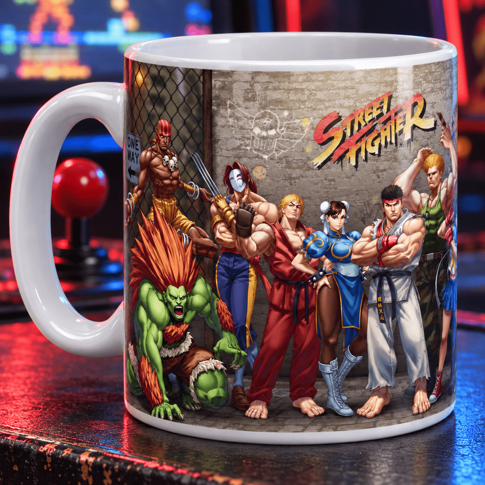 Street Fighter Mug 11 Oz.