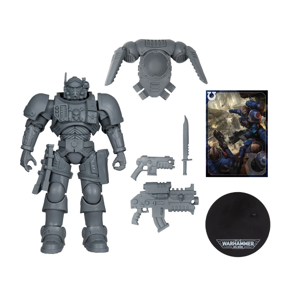 Warhammer 40,000 - Ultramarines Lieutenant in Phobos Armor (Artist Proof) 1/10