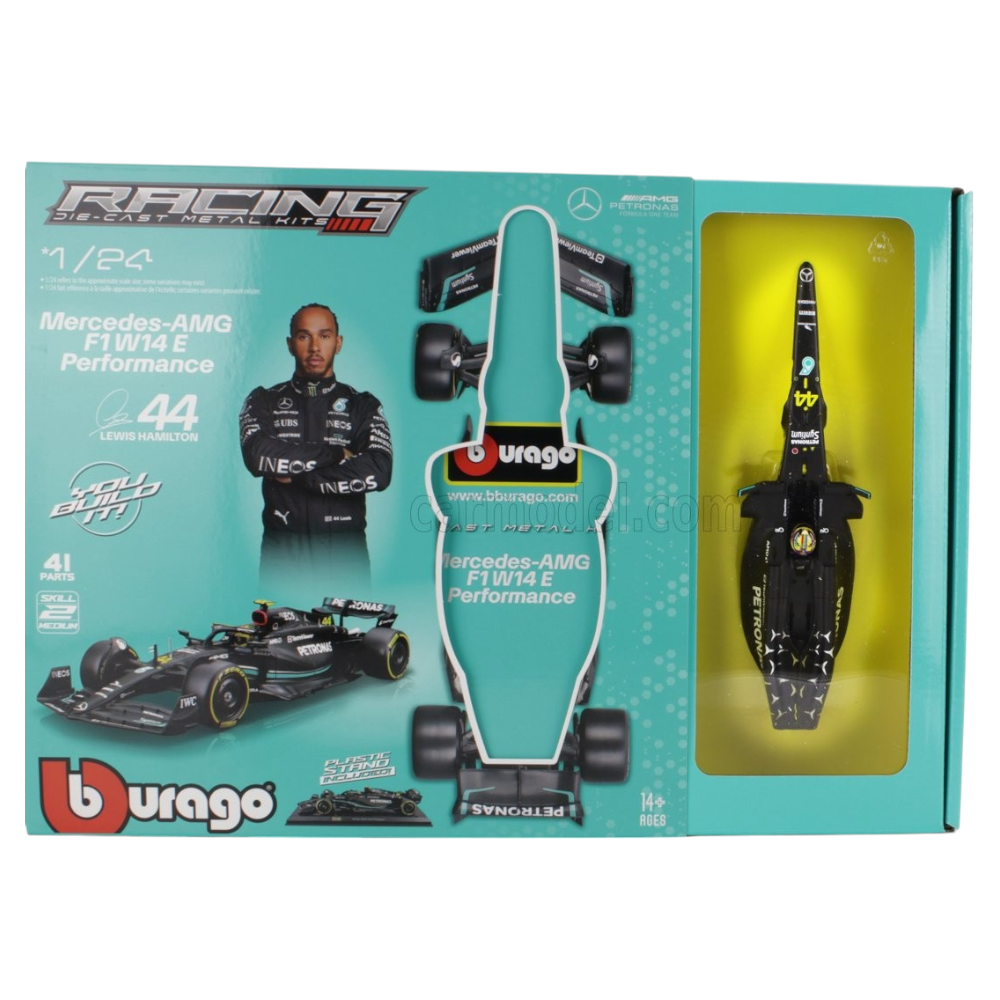 F1 W14 E Mercedes-AMG Petronas #44 2023 - Lewis Hamilton Model Kit 1/24
