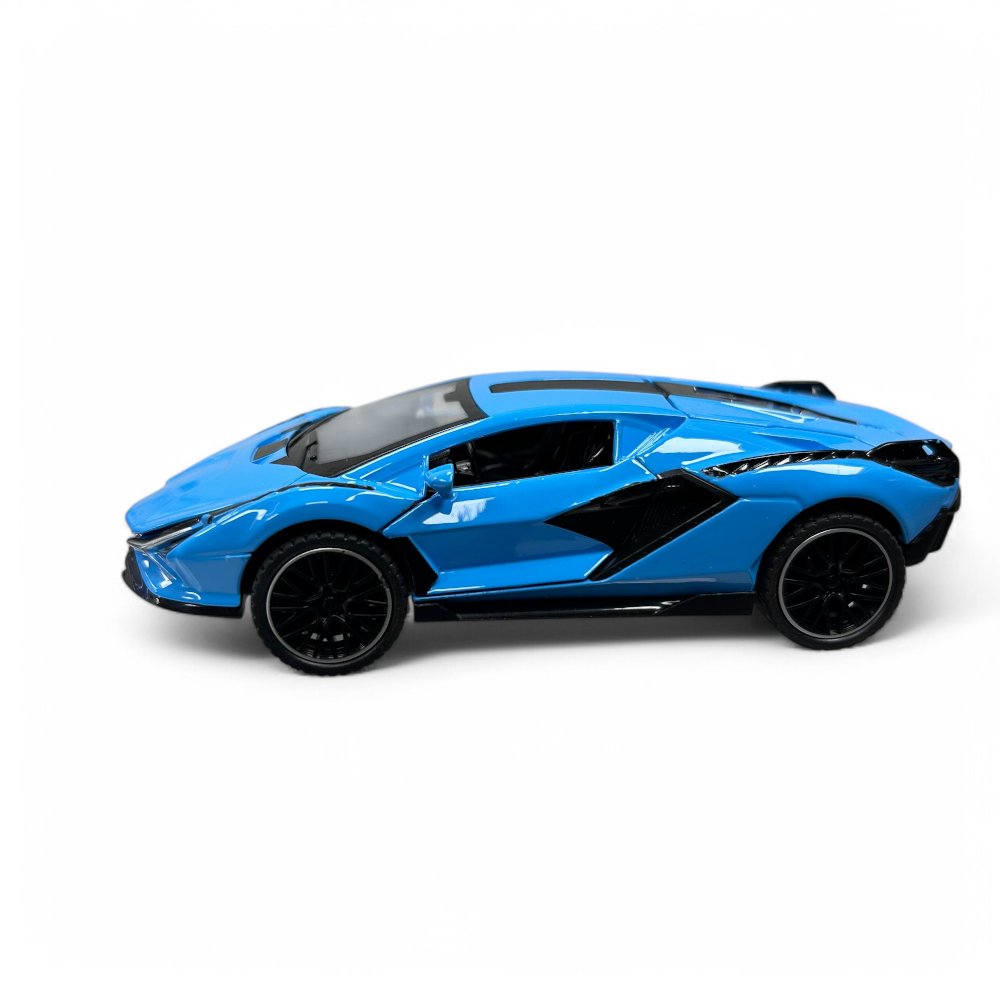 Lamborghini Sian Celeste Luces y Sonido 1/32