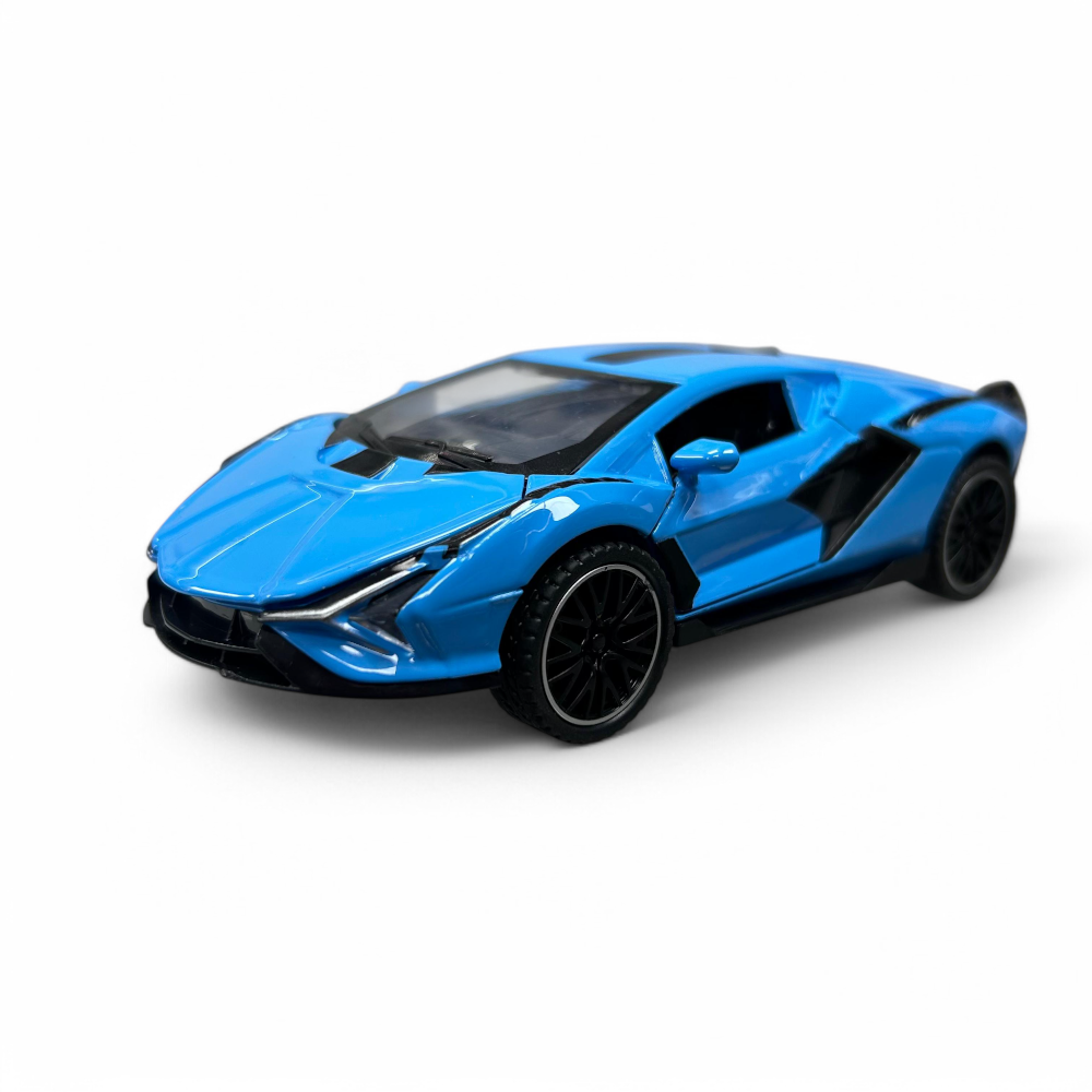Lamborghini Sian Celeste Luces y Sonido 1/32