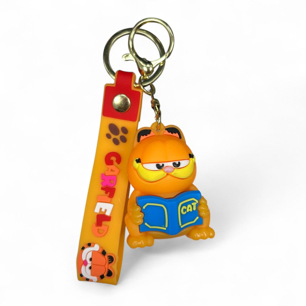 Llavero Garfield con libro