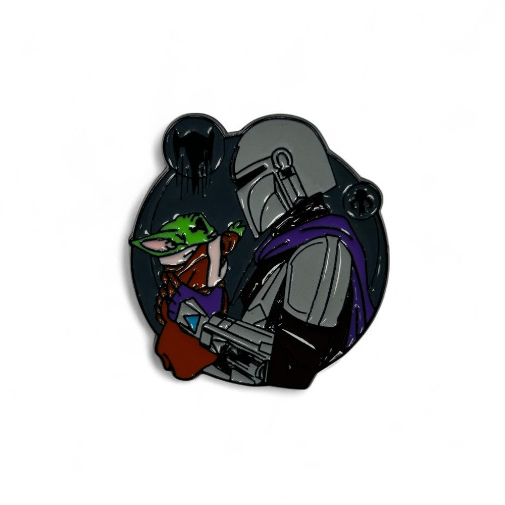 Pin The Mandaorian & Grogu Escena de Encuentro