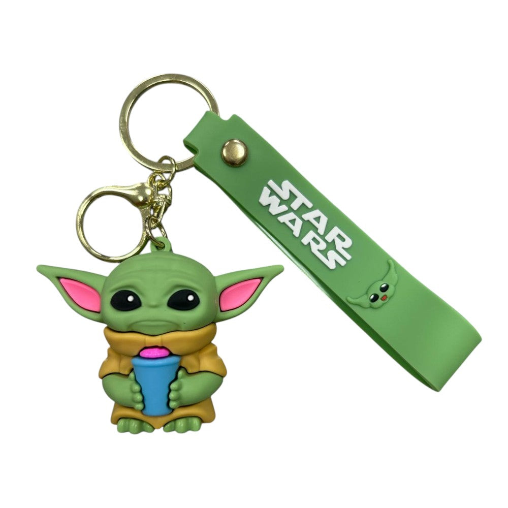 Llavero Baby Yoda Grogu Vaso