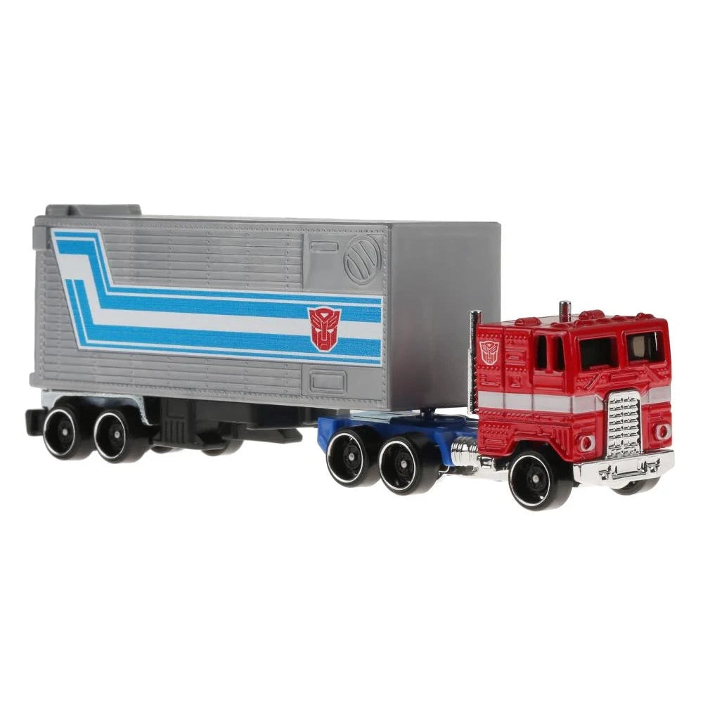 Hot Wheels Transformers Track Fleet Optimus Prime 1/64