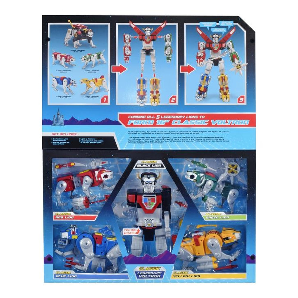 Voltron: Defender of the Universe 40th Anniversary Classic Legendary Voltron 16"