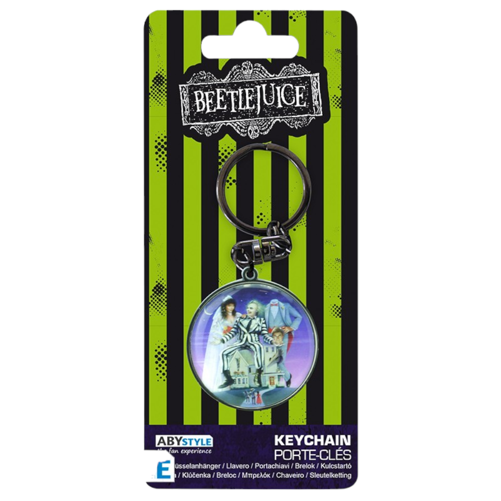 Beetlejuice - Llavero Metálico