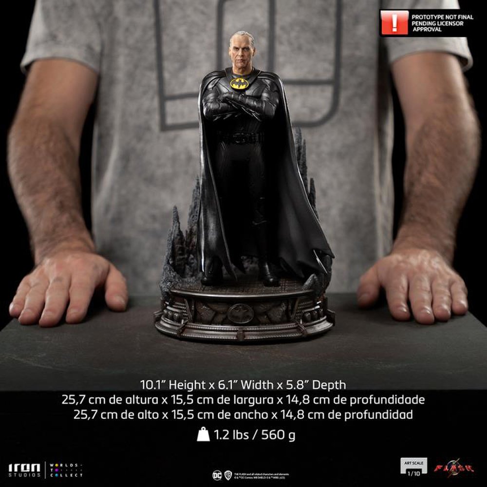 The Flash 2023 Batman Art Scale Limited Edition 1/10
