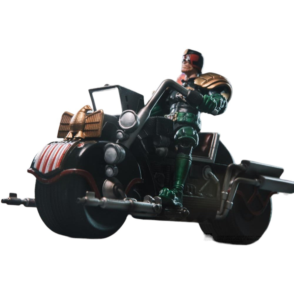 2000 AD Exquisite Mini Series Judge Dredd & Lawmaster Mark II 1/18