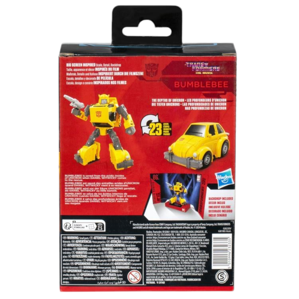 Transformers: The Movie Studio Series 86-29 Deluxe Bumblebee